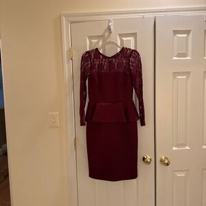 David Meister Dress with Lace